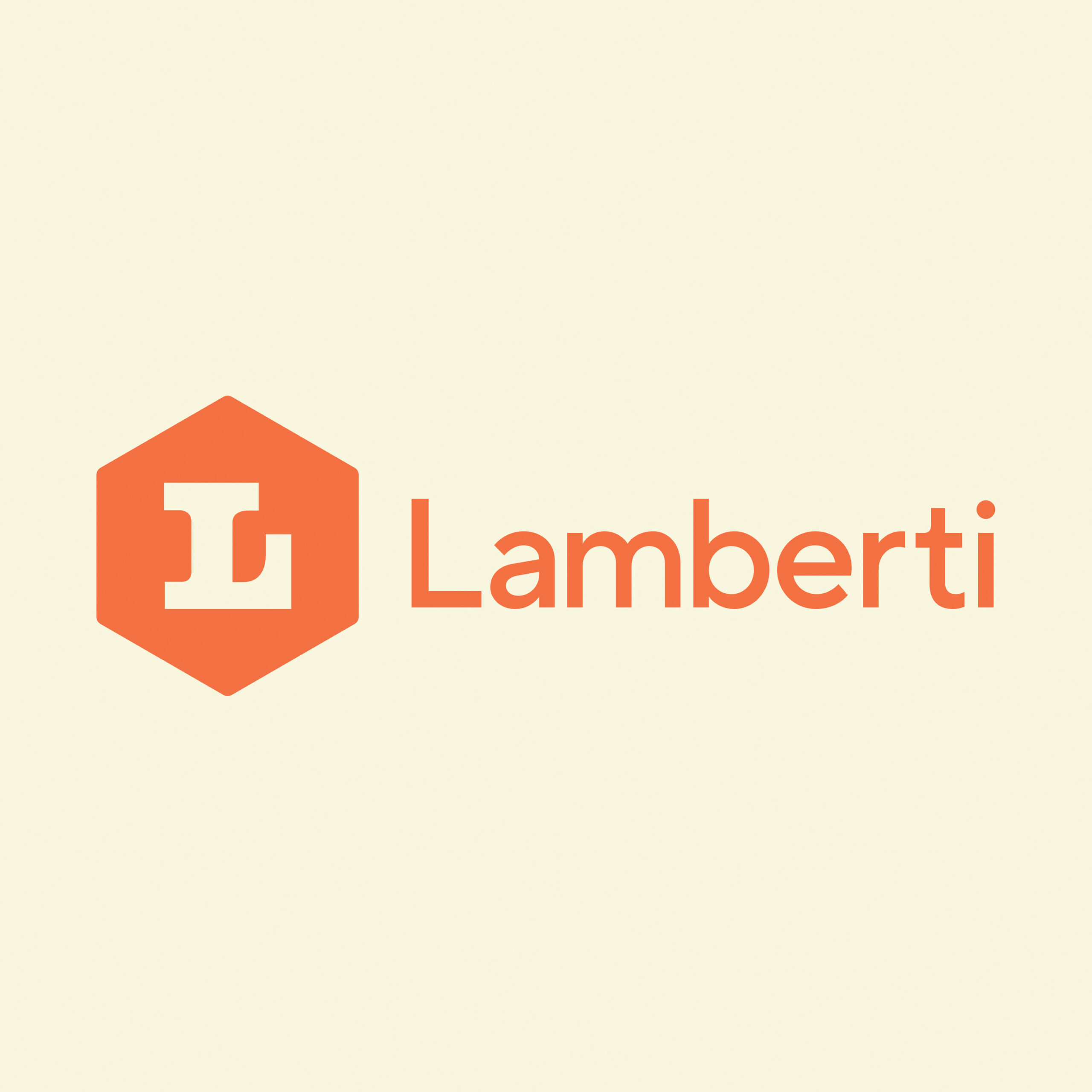 logo lamberti orange